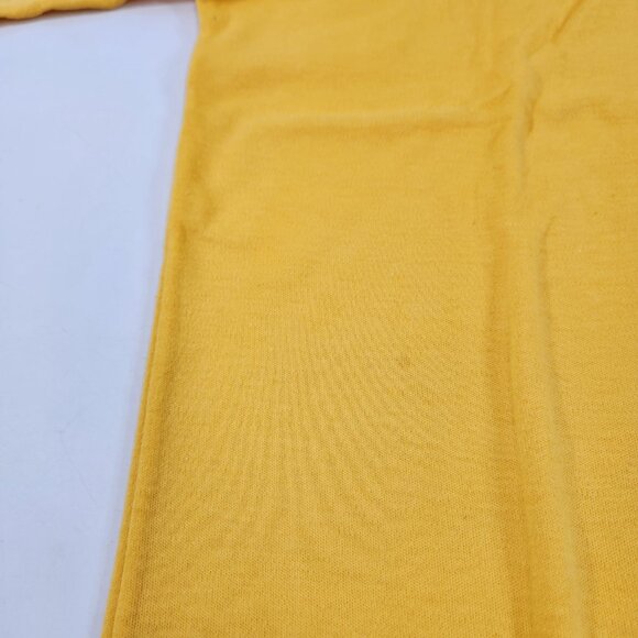 Vintage Girls Yellow Polo Shirt Sears Size 14-16 Casual - Picture 4 of 11